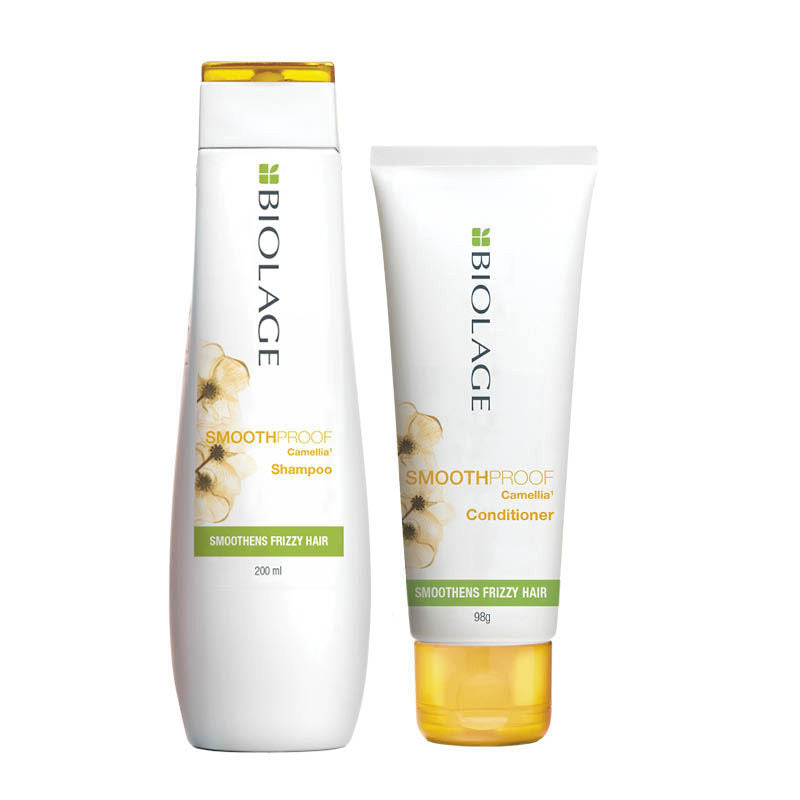 Biolage Smoothproof Shampoo, 200ml + Conditioner, 96g 2- Step Combo For Upto 72H Frizz Free Hair Buy at Indicrest Image 10