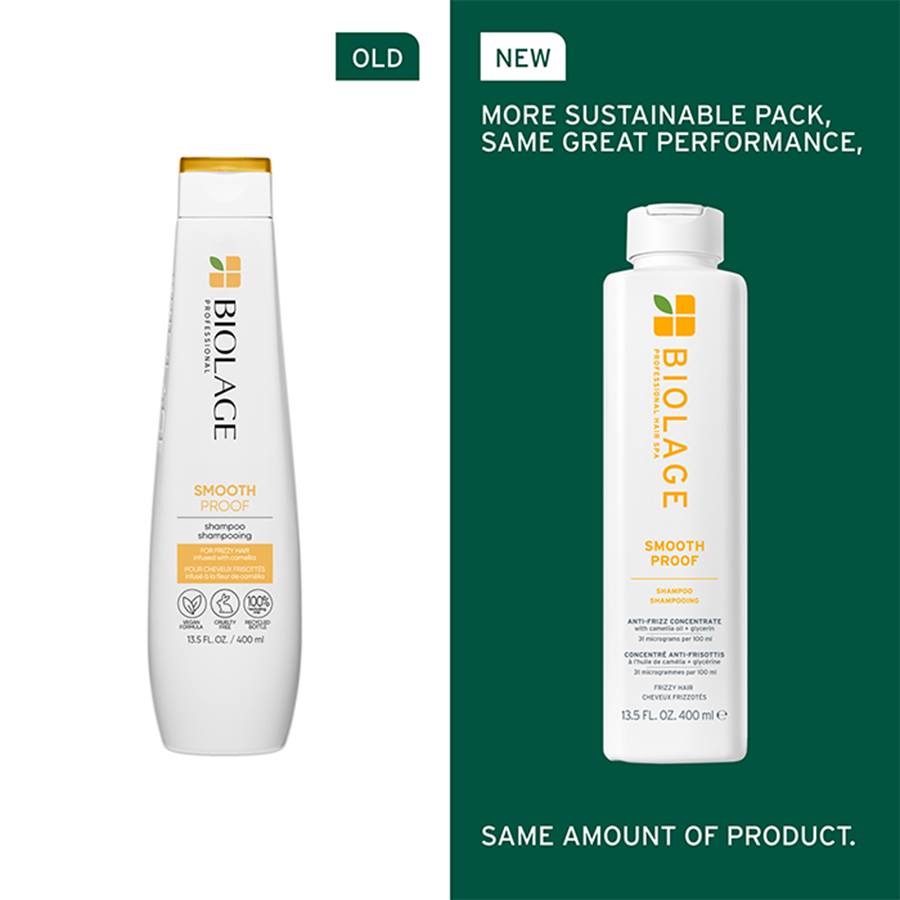 Matrix Biolage Smoothproof Camellia Shampoo - Smooth Frizzy Hair, 400ml