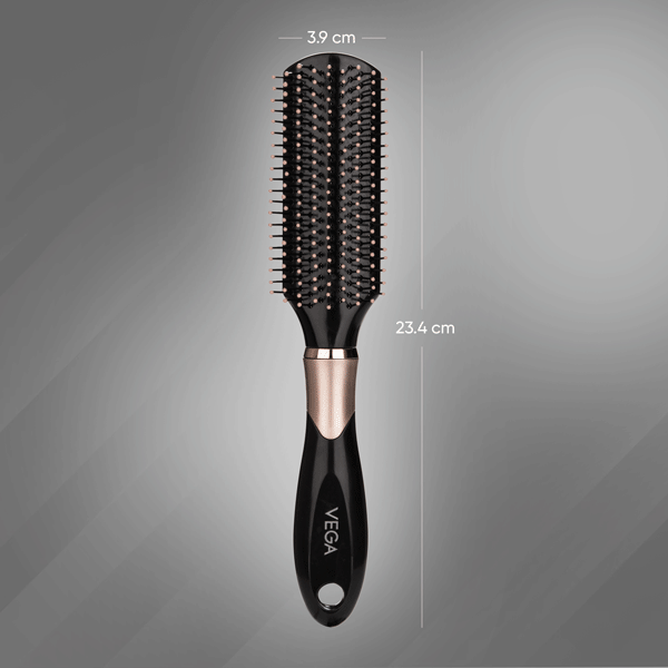 Vega Flat Hair Brush - E34-FB