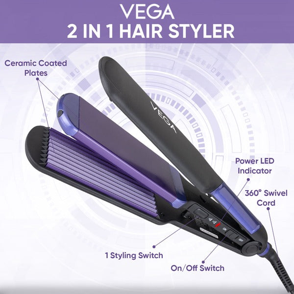 Vega 2-in-1 Hair Styler - VHSC-01