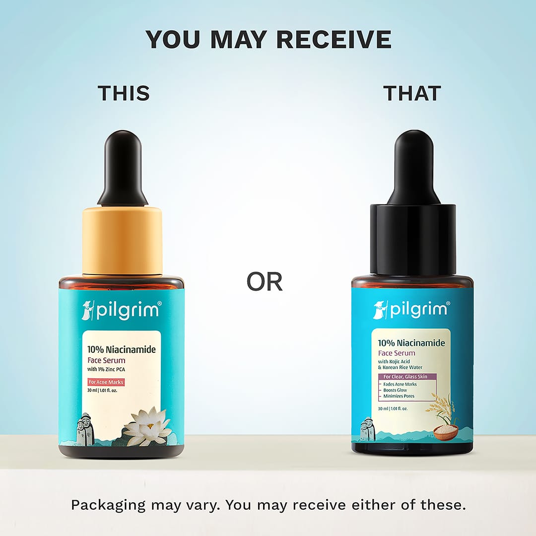 Pilgrim 10% Niacinamide Face Serum With Kojic Acid & Korean Rice Water, 30ml - Image 2 - Buy from Indicrest
