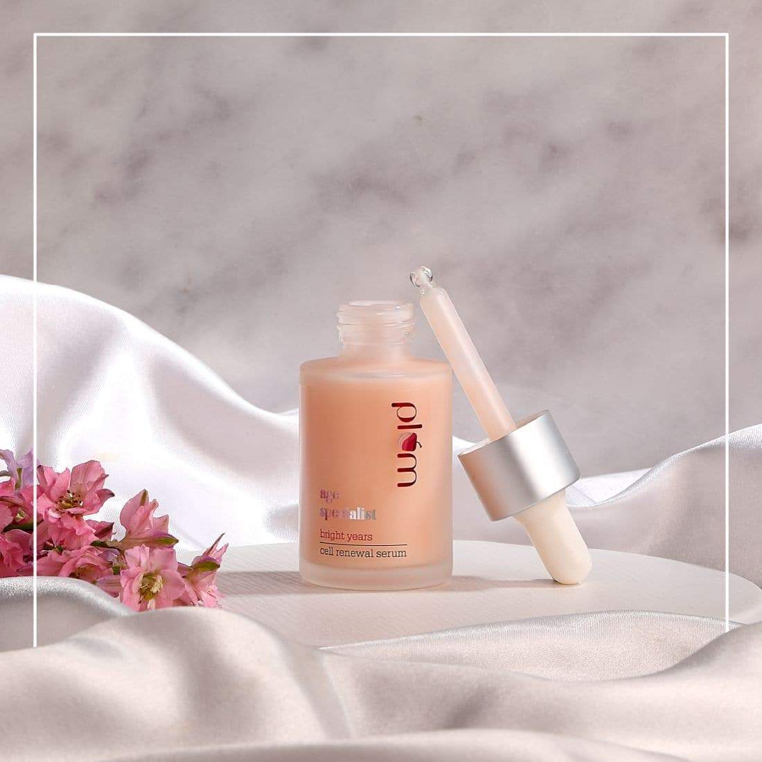 Plum Bright Years Cell Renewal Serum | 100% Vegan, Cruelty Free | Fights Aging | Reduces Fine Lines | Brightens Skin, 30ml