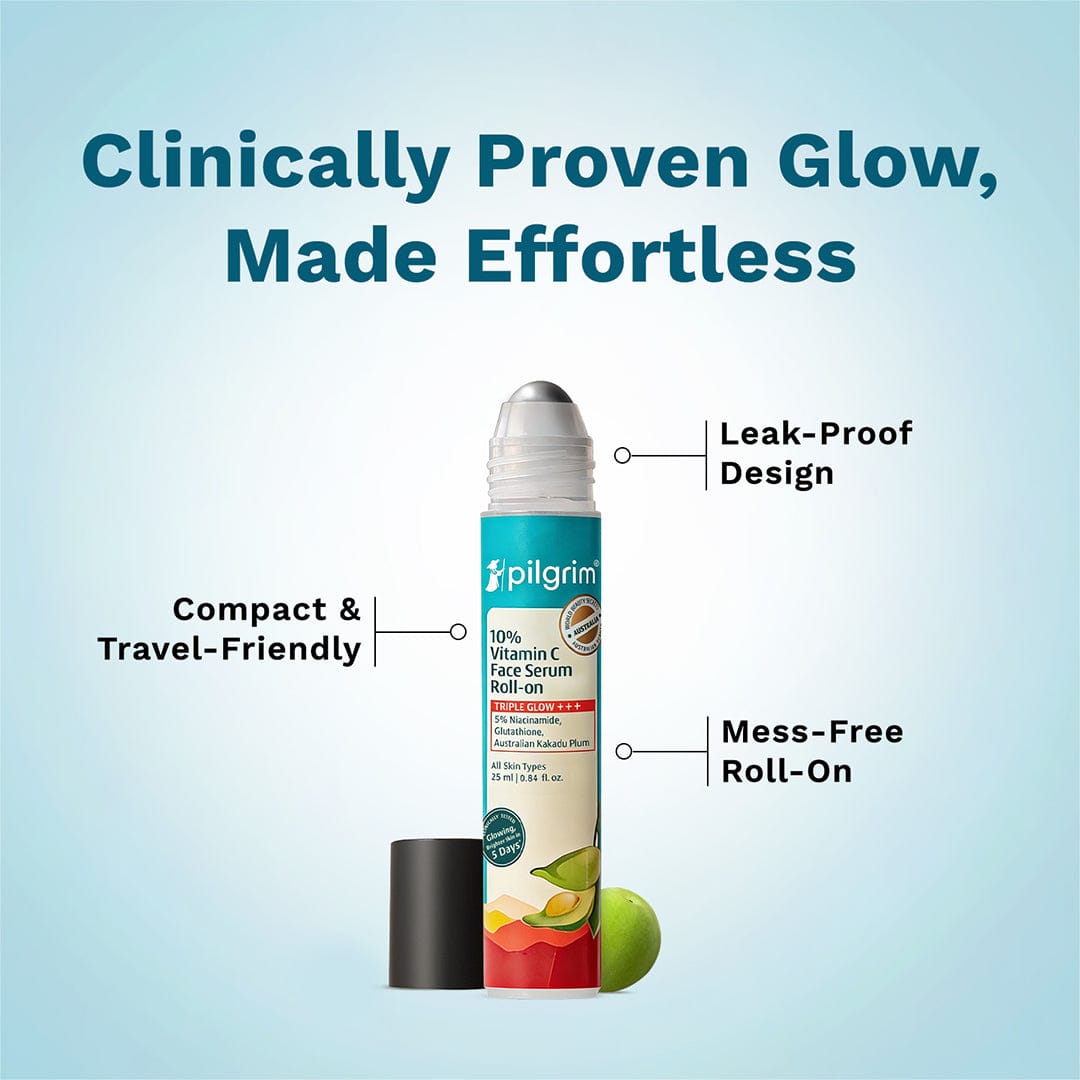 Pilgrim 10% Vitamin C Face Serum For Triple Glow+++, 30ml - Image 4 - Buy from Indicrest