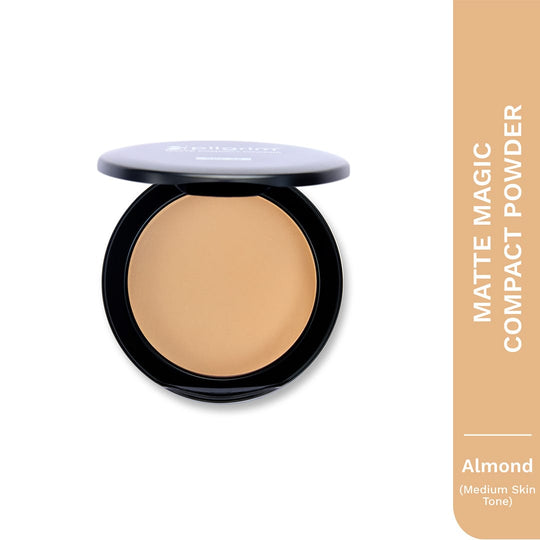 pilgrim magic matte compact powder with spf 25 almond 20   Buy from Indicrest
