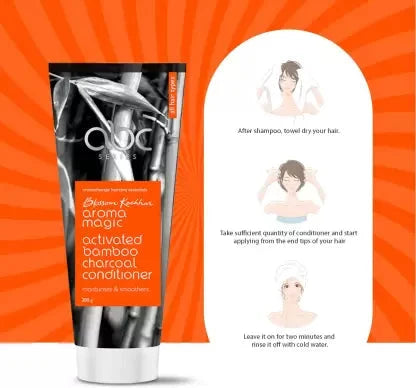 Aroma Magic Activated Bamboo Charcoal Conditioner, 200ml - Image 5 - Buy from Indicrest