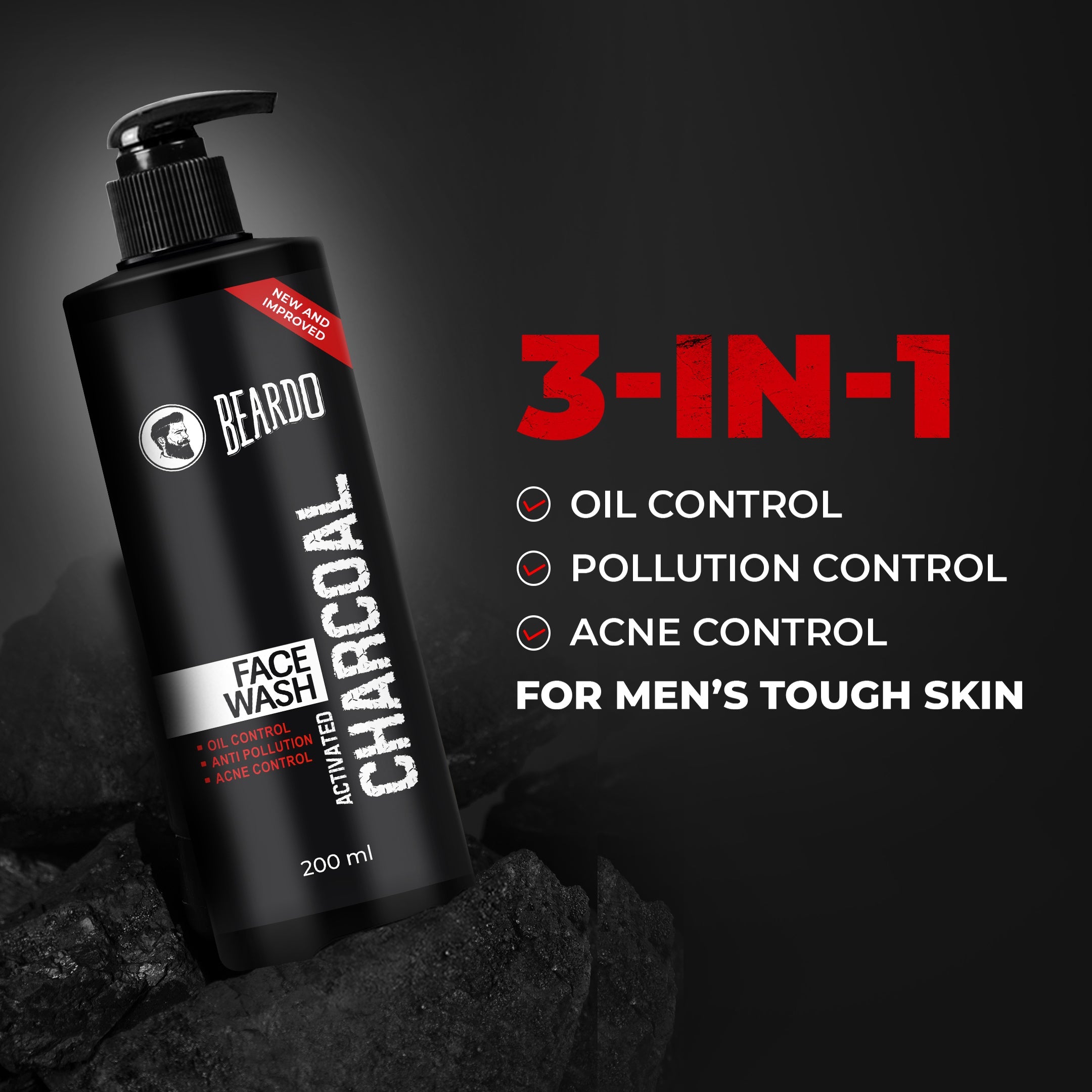 Beardo The Dirty Charcoal Combo - Image 6 - Buy from Indicrest