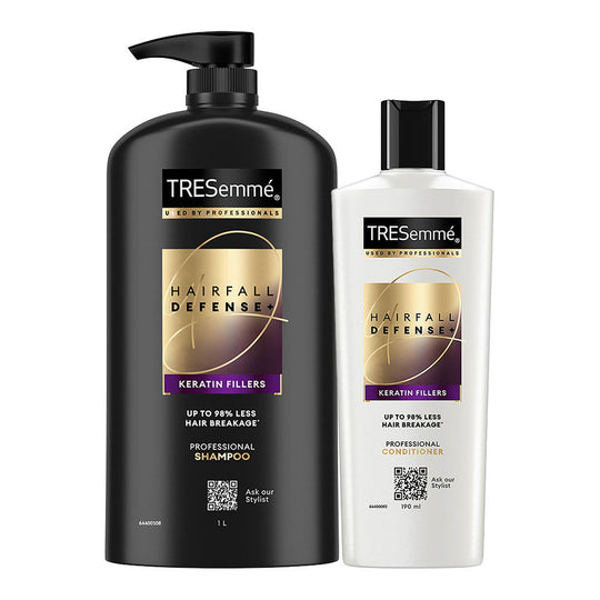 TRESemme Hair Fall Defense Combo (Buy 1Ltr Shampoo and Get 190ml Conditioner Free) Buy at Indicrest