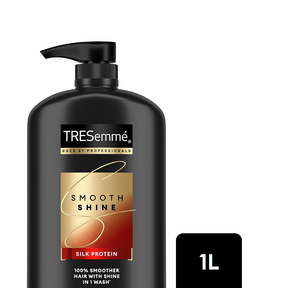 TRESemme Smooth And Shine Shampoo, 1000ml With Gloss Ultimate Hair Serum, 100ml Combo, 2 pieces Buy at Indicrest Image 2