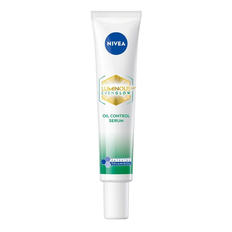 Nivea Luminous Even Glow Oil Control Serum Thiamidol, Salicylic, Hyaluronic Acid Reduces Dark Spot, 40ml Buy at Indicrest