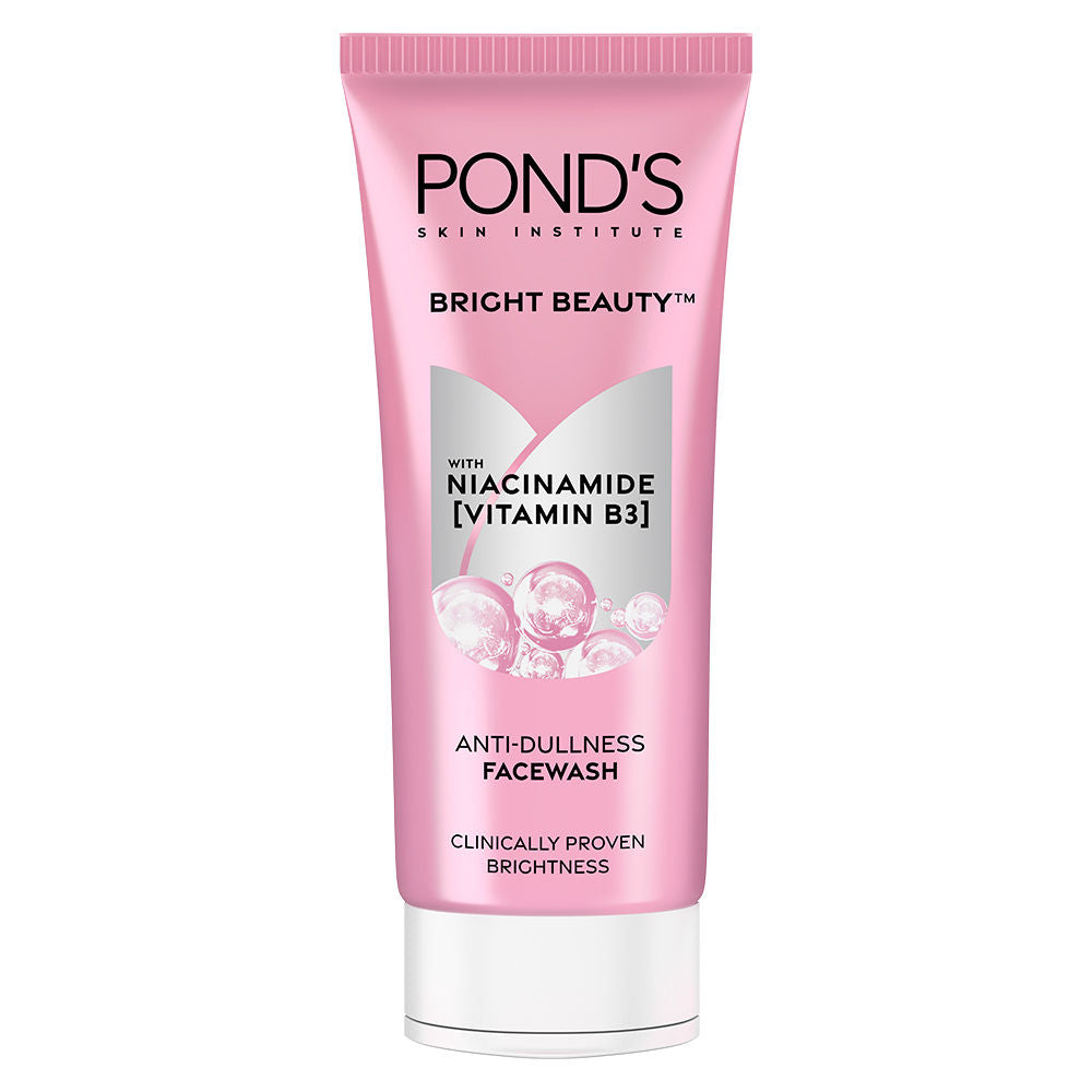 Pond’s Bright Beauty With Niacinamide [Vitamins B3] Anti-Dullness FaceWash, 100g Buy at Indicrest