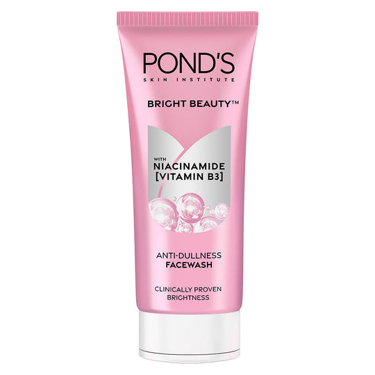 Pond’s Bright Beauty With Niacinamide [Vitamins B3] Anti-Dullness FaceWash, 100g Buy at Indicrest