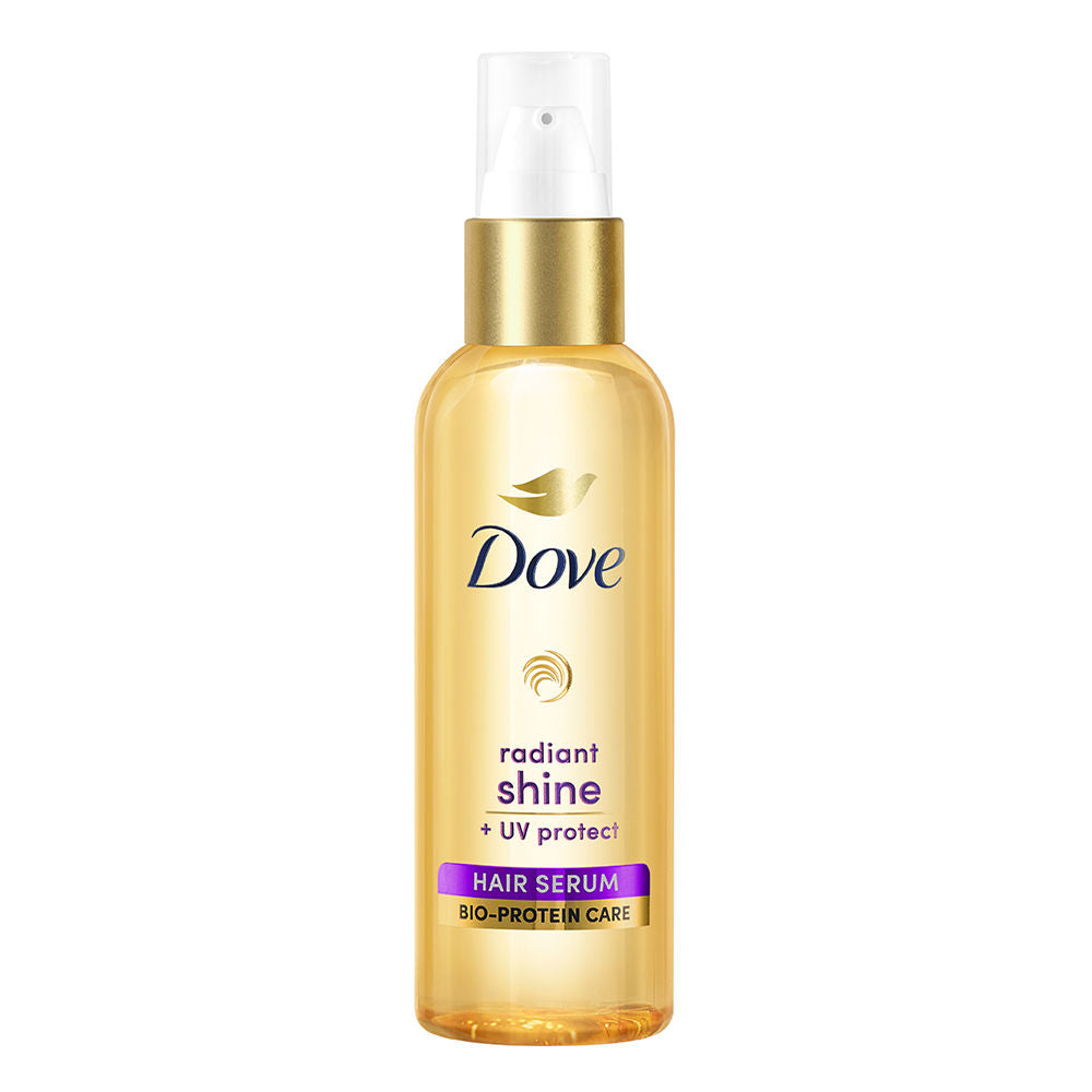 Dove Radiant Shine + UV Protect Hair Serum For Dry & Frizzy Hair, 48ml Buy at Indicrest Image 2