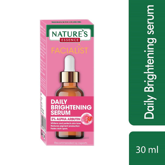 Nature's Essence Facialist Daily Brightening Serum with 2% Alpha Arbutin, 30ml Buy at Indicrest