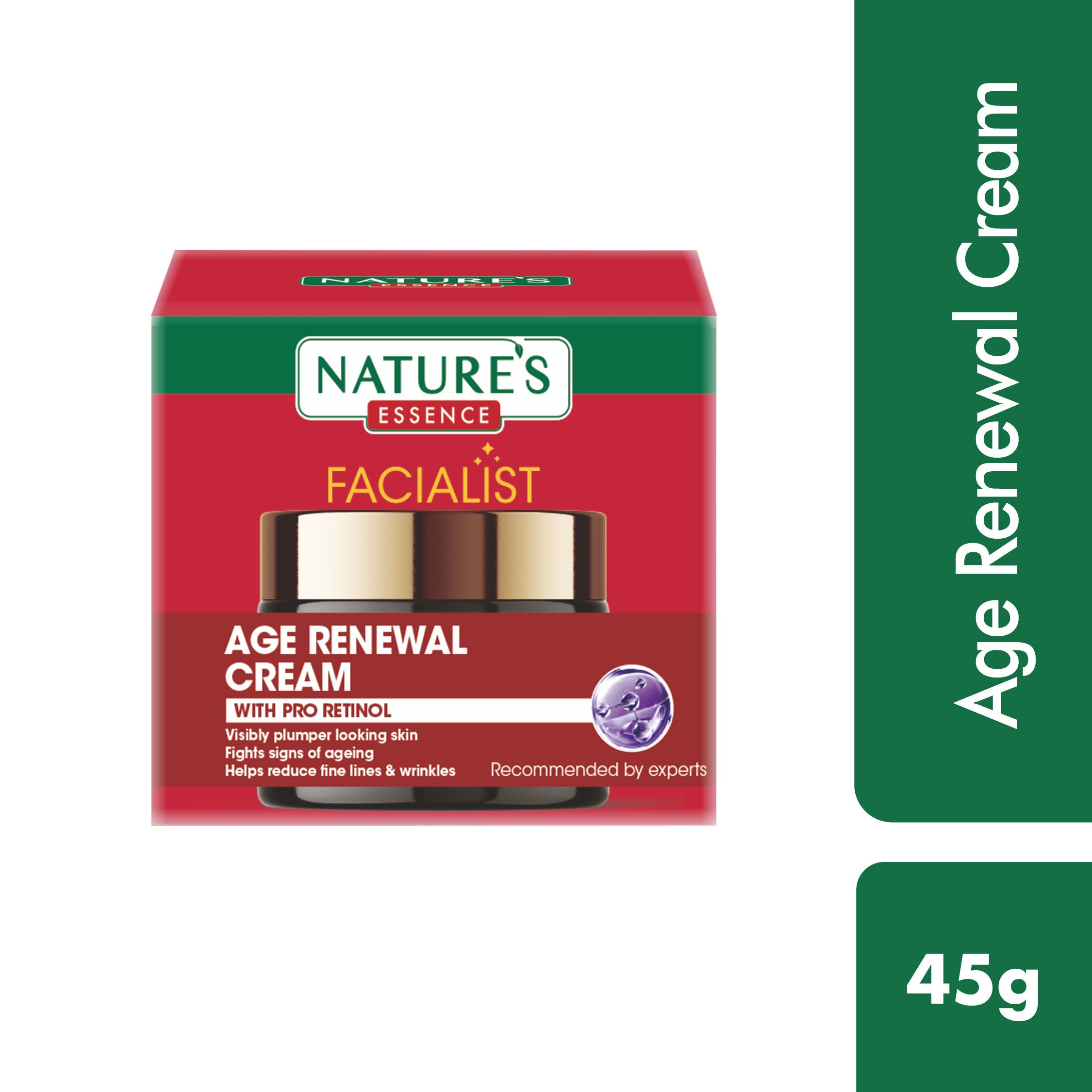 Nature's Essence Facialist Age Renewal Cream with PRO Retinol, 45g Buy at Indicrest