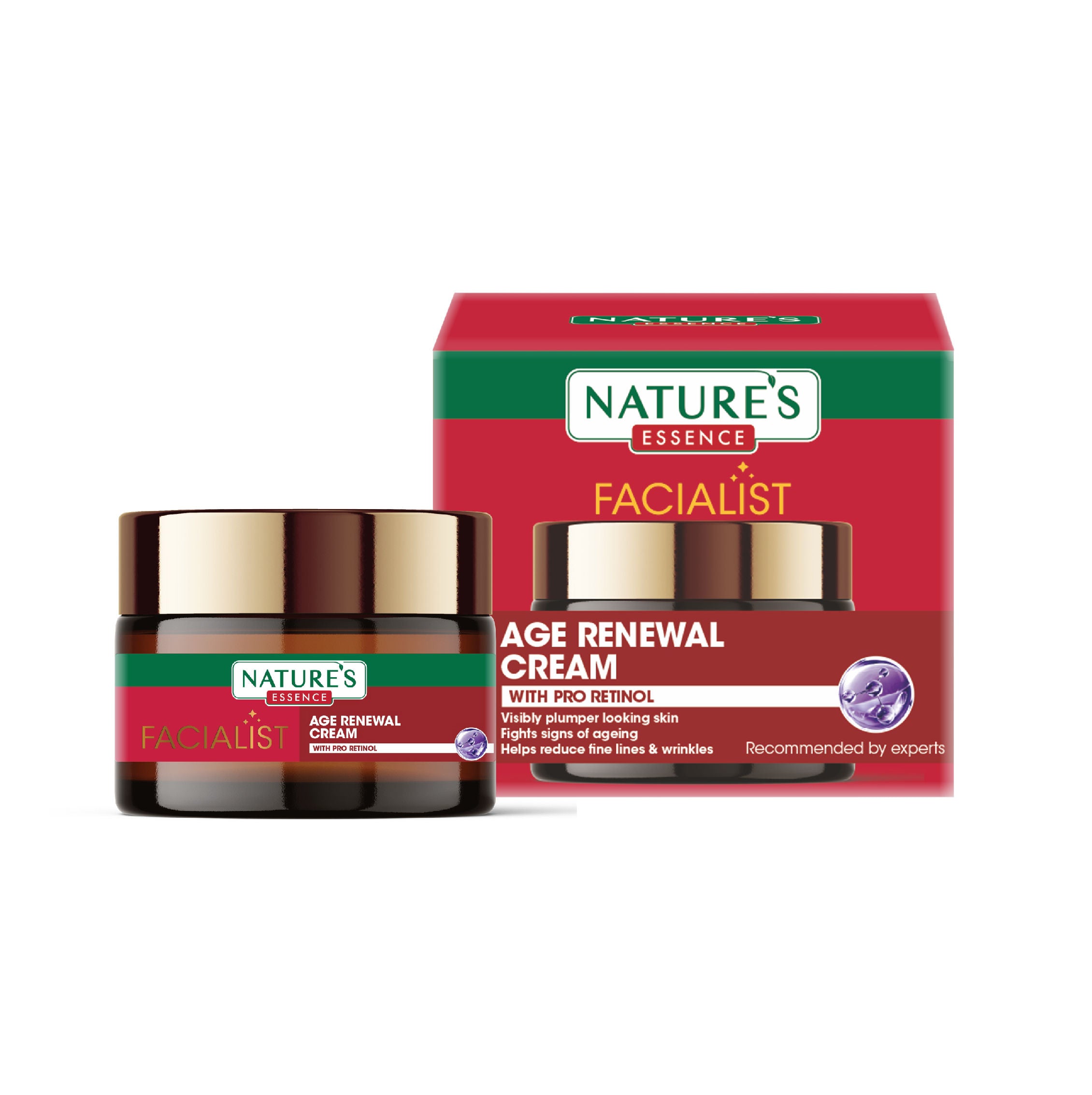 Nature's Essence Facialist Age Renewal Cream with PRO Retinol, 45g Buy at Indicrest Image 2