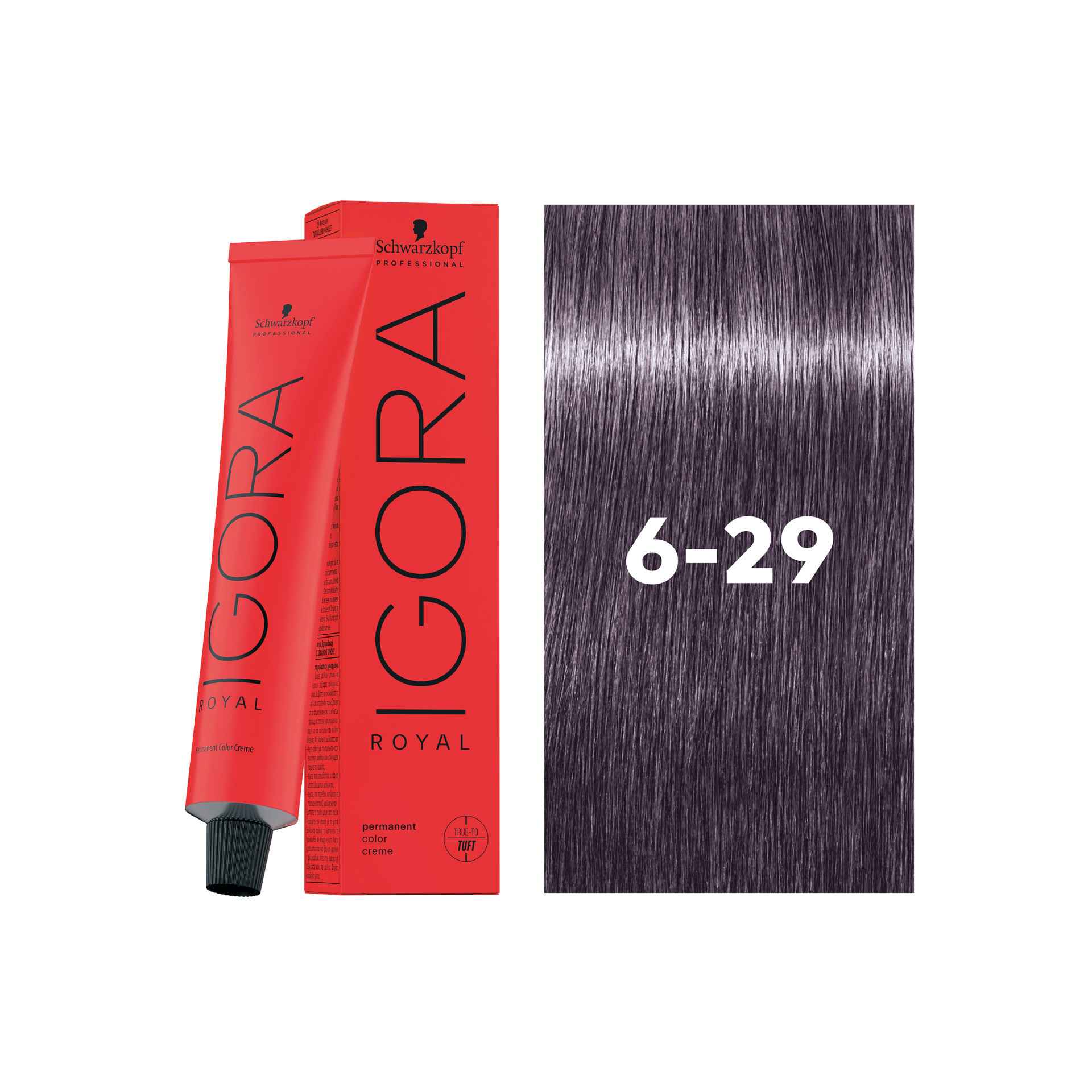 Schwarzkopf Professional Igora Royal 6-29 Dark Blonde Ash Violet, 60ml