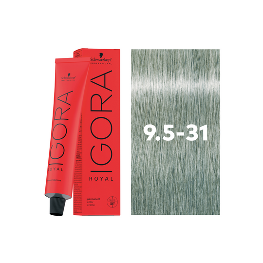 Schwarzkopf Professional Igora Royal 9,5-31 Pastel Mint Beige, 60ml Buy at Indicrest