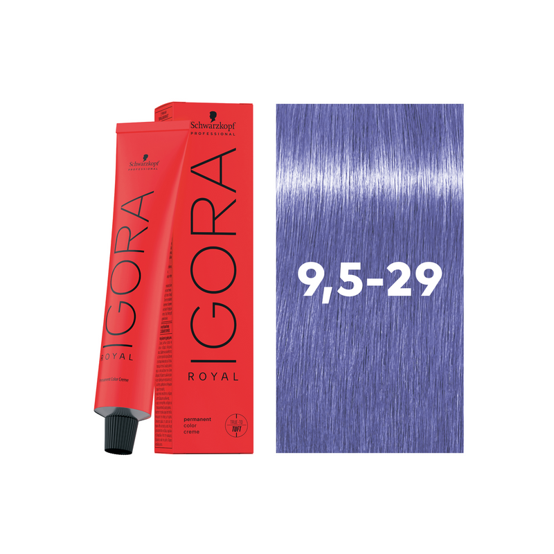 Schwarzkopf Professional Igora Royal 9,5-29 Pastel Lavender, 60ml Buy at Indicrest