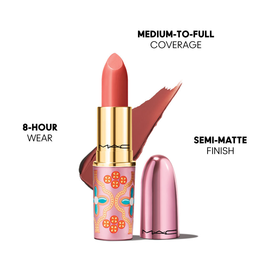 M.A.C Satin Lipstick - Find The Light (Embroidered Opulence Collection), 3g Buy at Indicrest Image 4