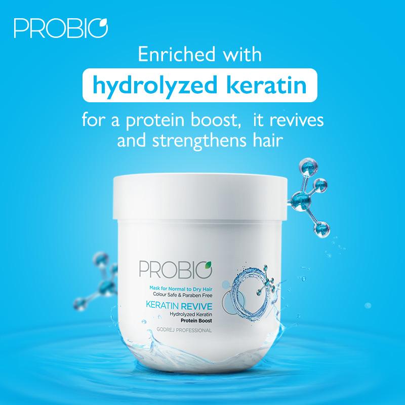 Godrej Professional Keratin Rich Shampoo & Mask With Hydrolysed Keratin & Protect Shine Serum Combo, 3 pieces Buy at Indicrest Image 3