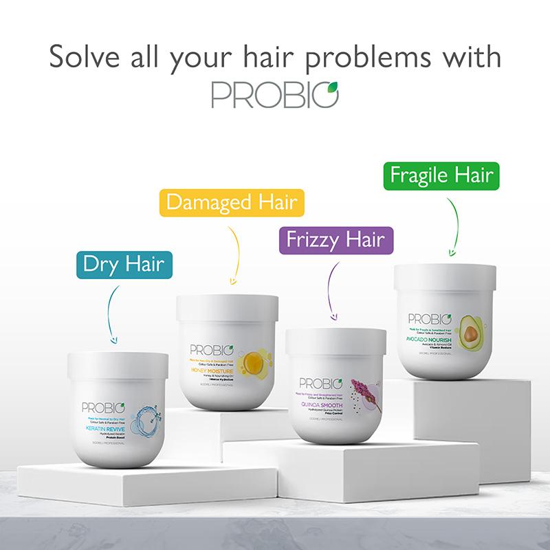Godrej Professional Keratin Rich Shampoo & Mask With Hydrolysed Keratin & Protect Shine Serum Combo, 3 pieces Buy at Indicrest Image 7