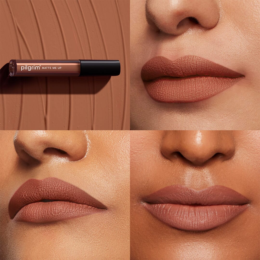 pilgrim matte me up liquid lipstick mocha muse 22   Image 2   Buy from Indicrest