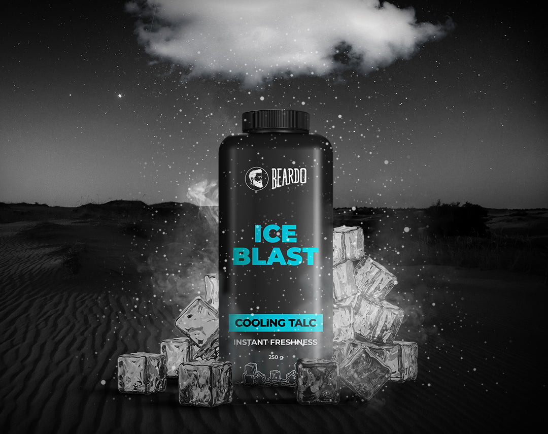 Beardo Ice Blast Cooling Talc, 250g - Image 2 - Buy from Indicrest