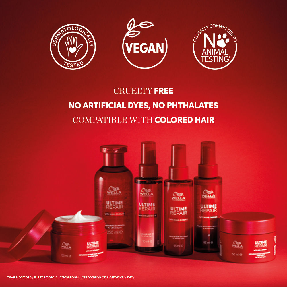 Wella Professionals Ultime Repair Shampoo, 250ml Buy at Indicrest Image 3