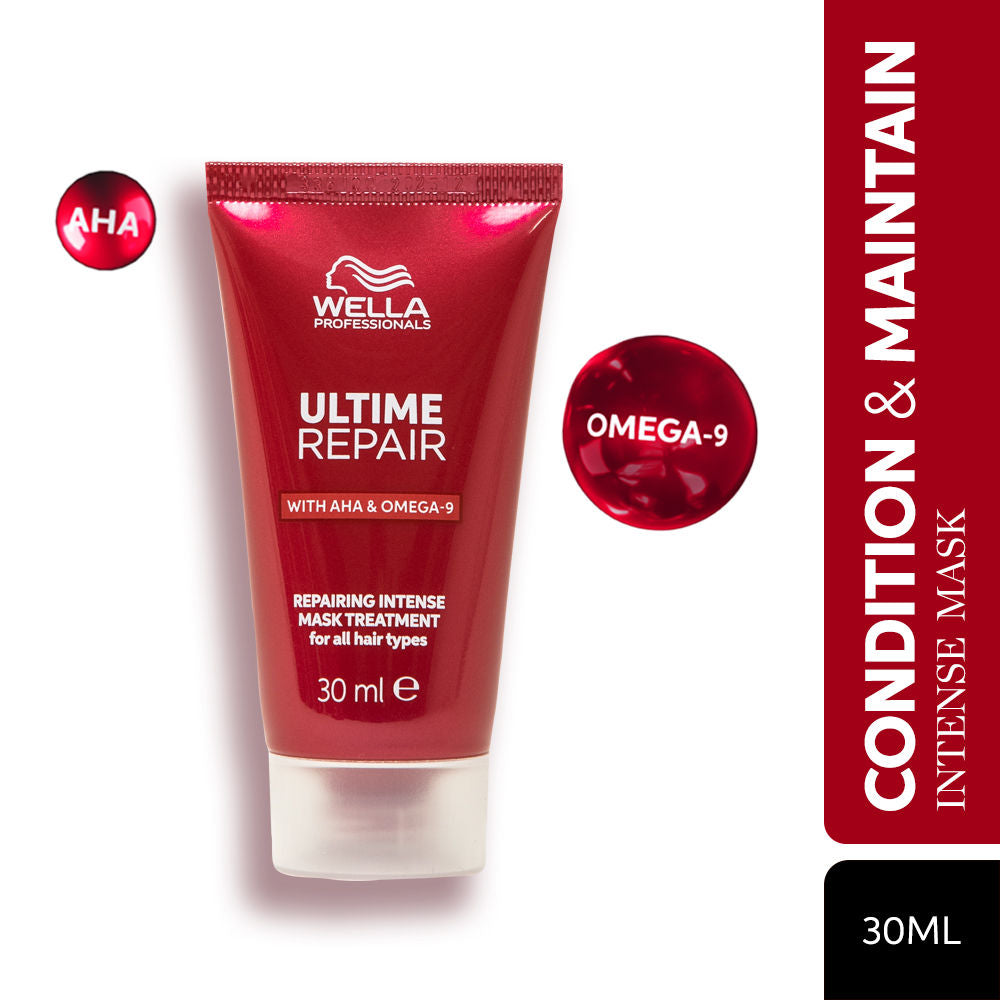 Wella Professionals Ultime Repair Intense Mask Mini with AHA & Omega-9, 30ml Buy at Indicrest