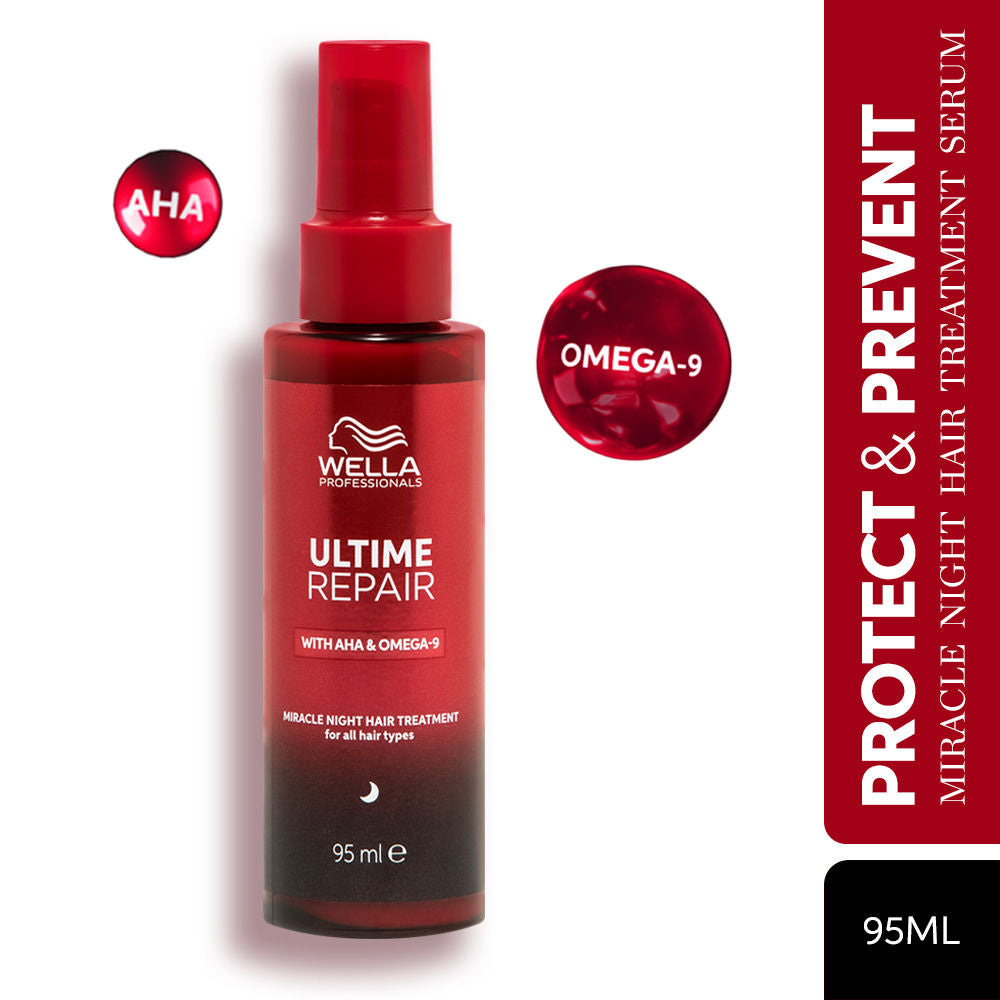 Wella Professionals Ultime Repair Miracle hair night Treatment with AHA & Omega-9, 95ml Buy at Indicrest