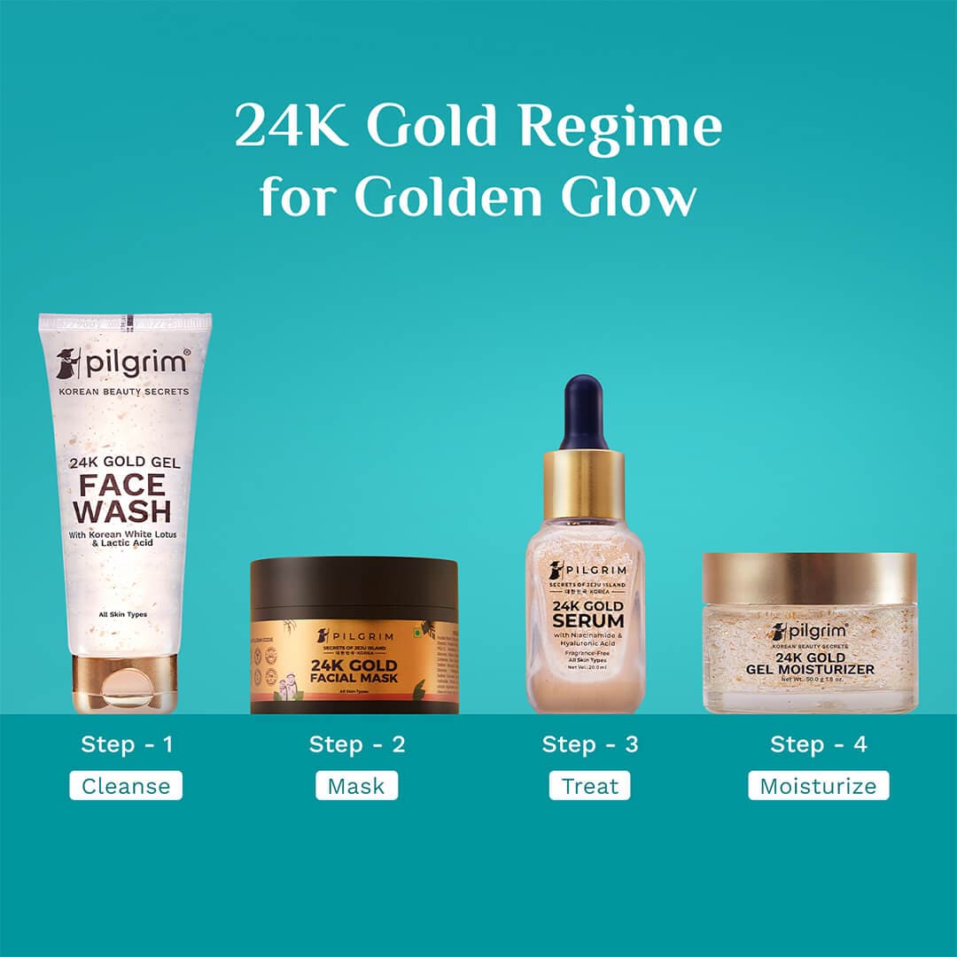 Pilgrim 24K Gold Facial Mask, 50g - Image 8 - Buy from Indicrest