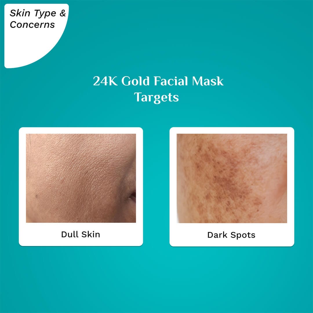 Pilgrim 24K Gold Facial Mask, 50g - Image 7 - Buy from Indicrest