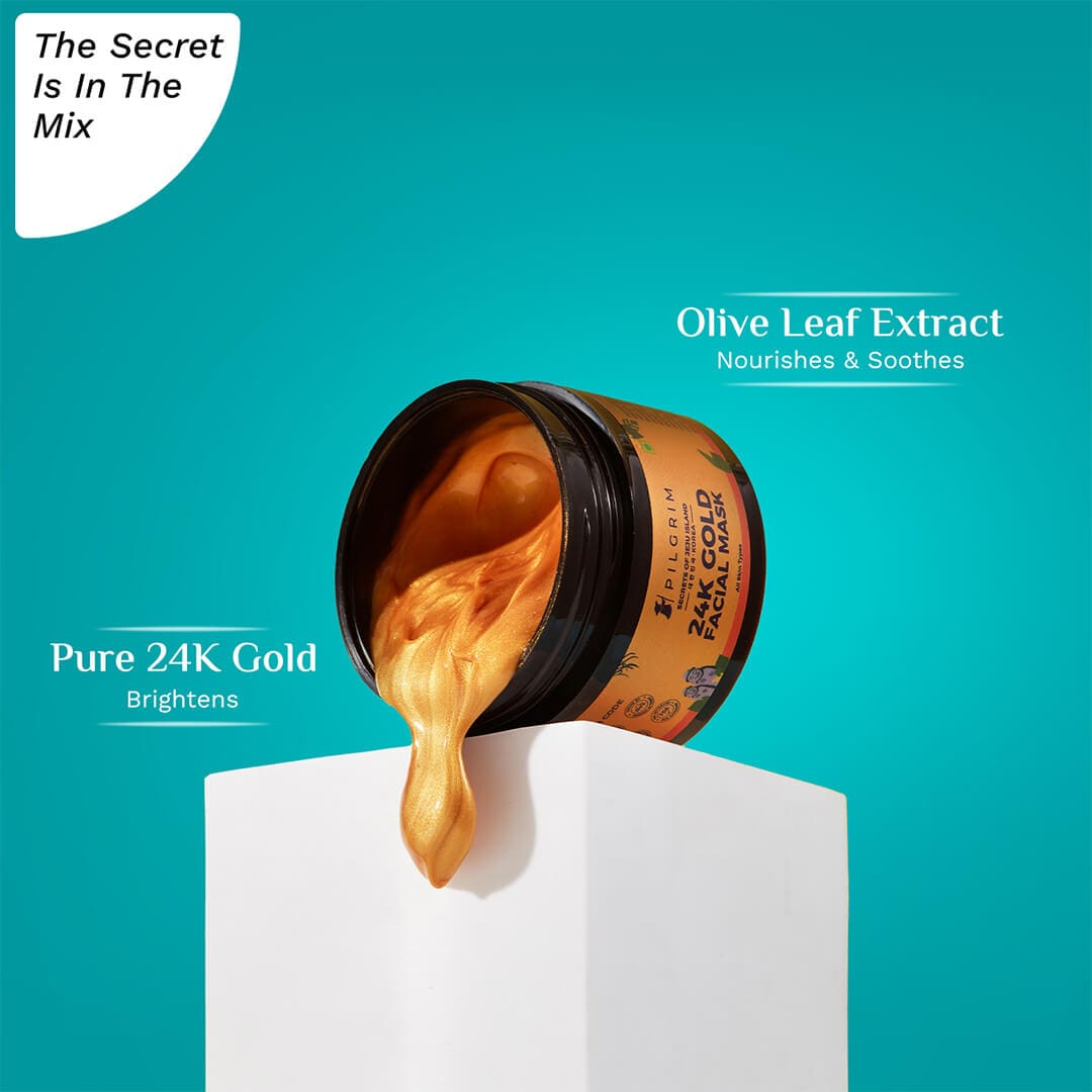 Pilgrim 24K Gold Facial Mask, 50g - Image 2 - Buy from Indicrest