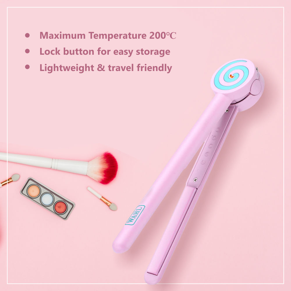 Wahl Lollipop Mini Straightener & Curler -Pink, 1 piece Buy at Indicrest Image 7
