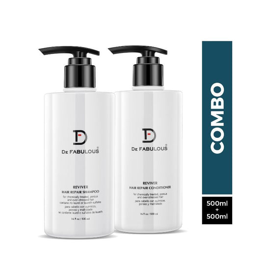 De Fabulous Reviver Shampoo + Conditioner, 2 PCs, Buy from Indicrest