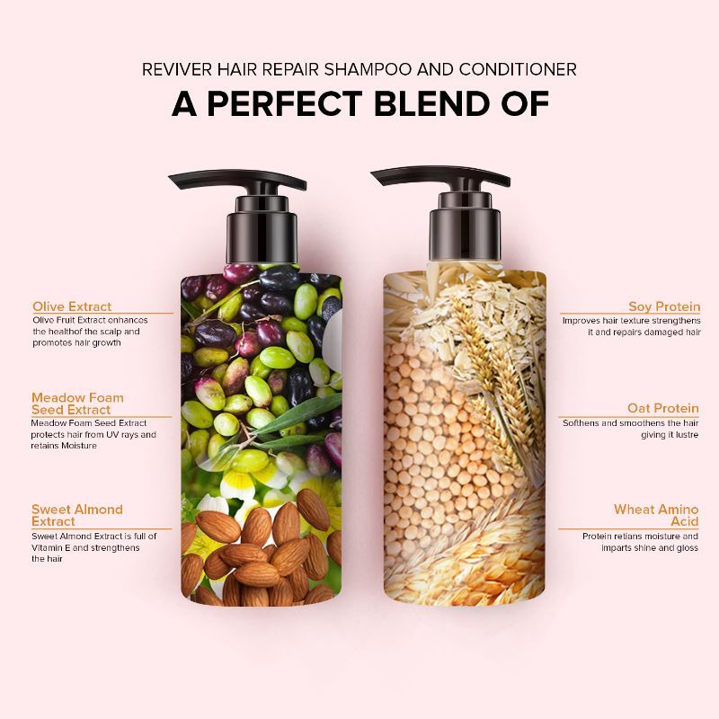 De Fabulous Reviver Shampoo + Conditioner, 2 PCs