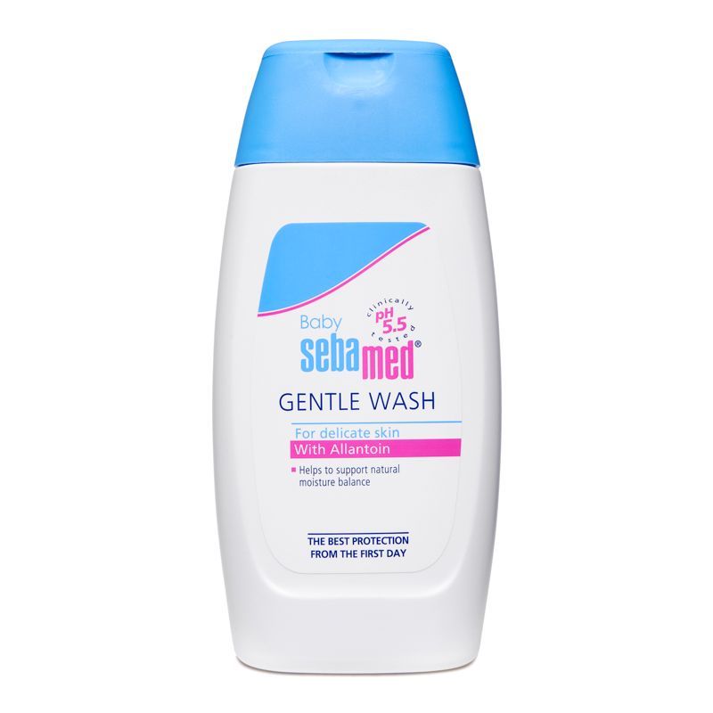 Sebamed Baby Gentle Wash, PH 5.5, With Allantoin, No Tears Formula, Clinically Tested, 200ml