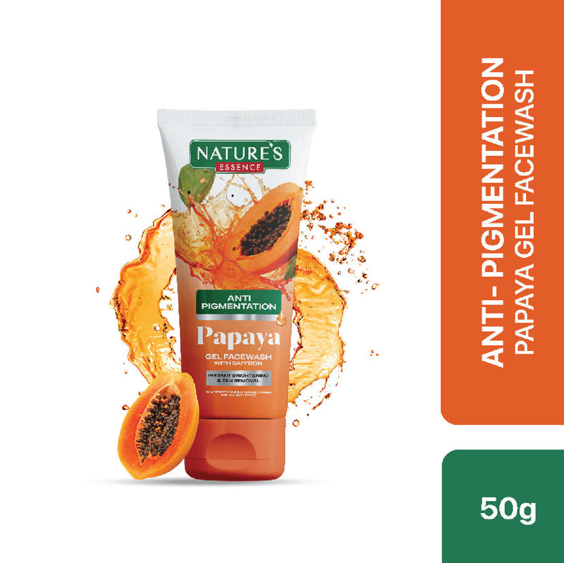 Nature's Essence Anti-Pigmentation Papaya Gel Face Wash, 50g Buy at Indicrest
