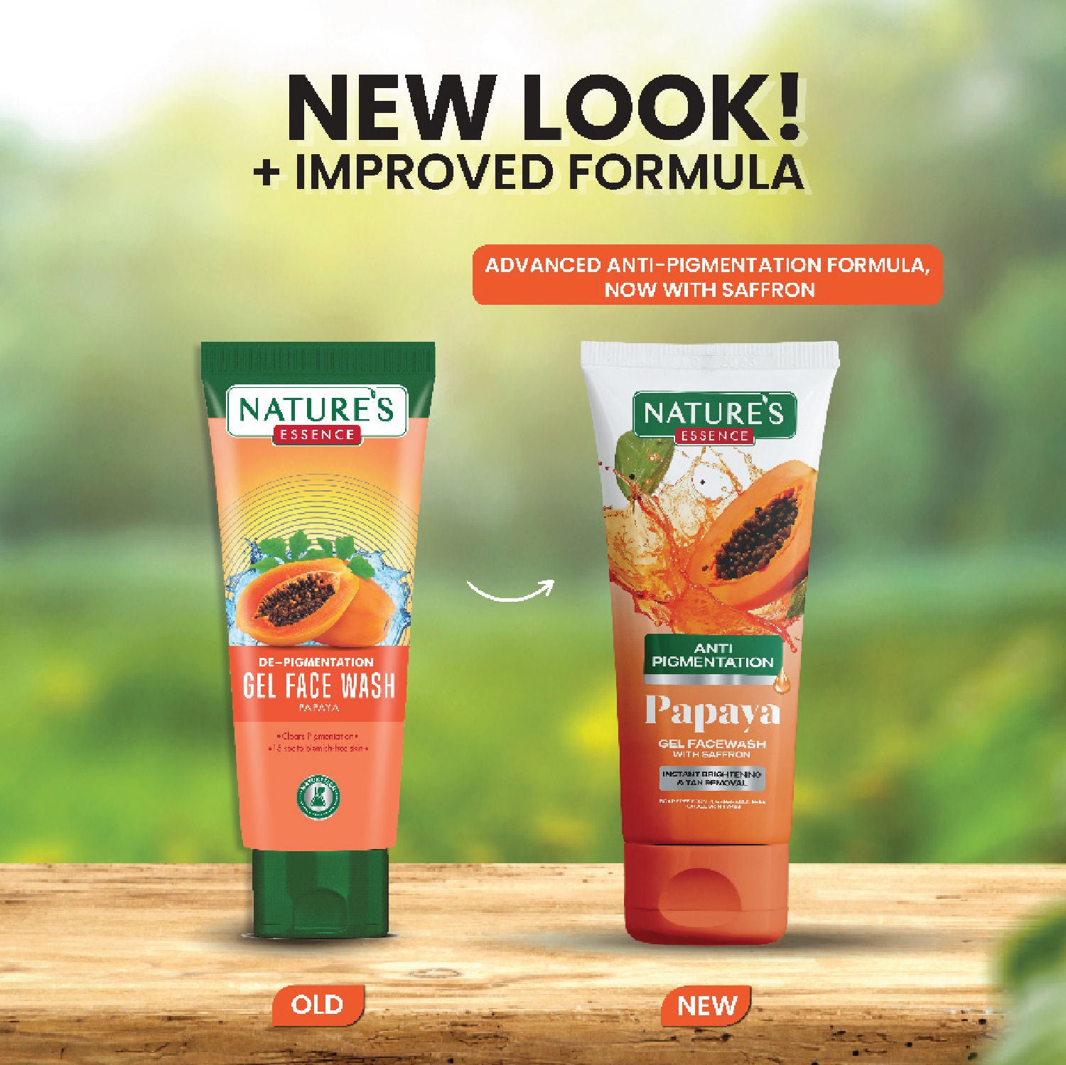 Nature's Essence Anti-Pigmentation Papaya Gel Face Wash, 50g Buy at Indicrest Image 3