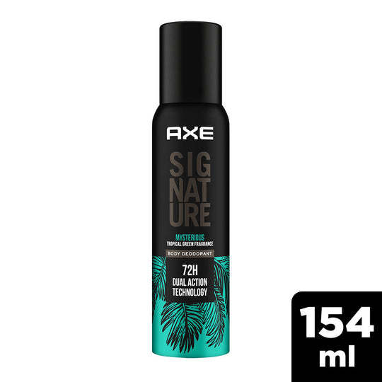 Axe Sigture Mysterious Long Lasting No Gas Body Deodorant For Men, 154ml Buy at Indicrest