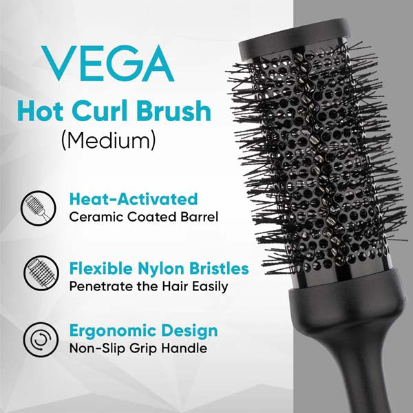 Vega Hot Curl Brush (Medium) - H2-PRM