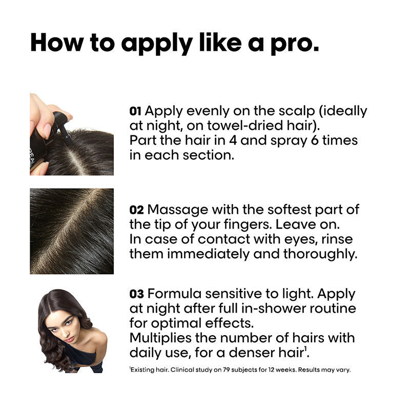 L'Oreal Professionnel Serioxyl Advanced Density Activator, Leave-In Serum, 30ml