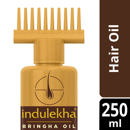 Indulekha Bringha Ayurvedic Hair Oil for Hair Fall Control with Amla & Coconut Oil, 250ml