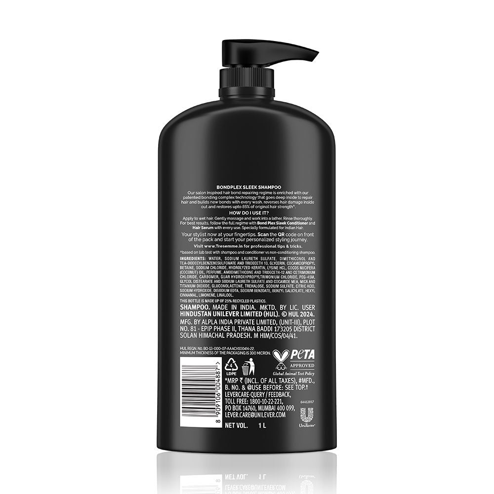 TRESemme Bond Plex Repair Shampoo With Bonding Complex Technology, 1000ml Buy at Indicrest Image 9