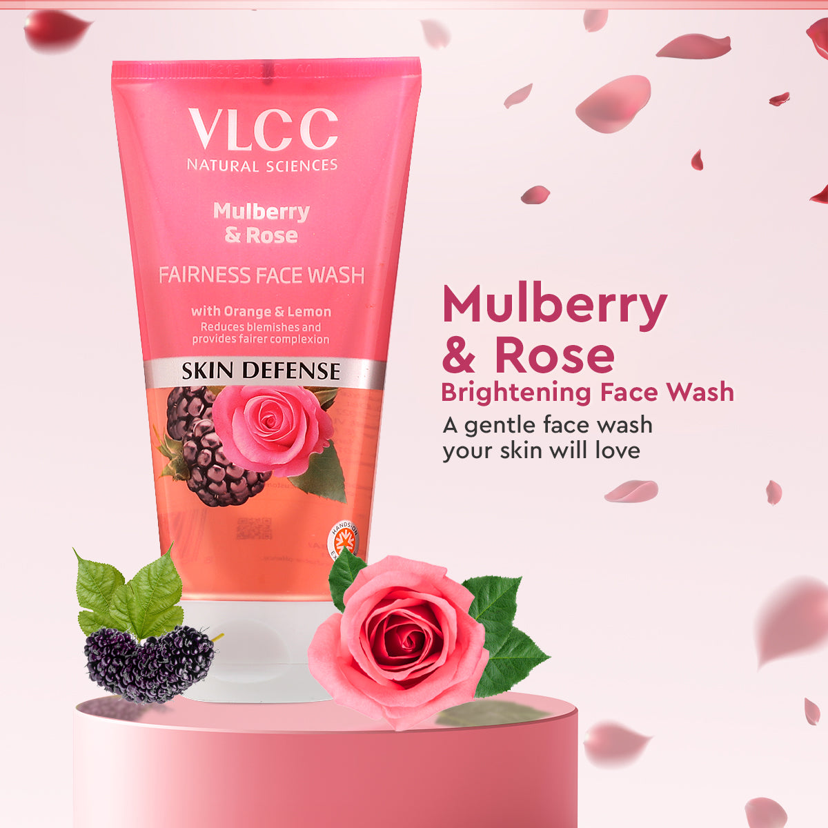VLCC Mulberry and Rose Facewash - 300 ml - Buy One Get One - Image 3 - Buy from Indicrest