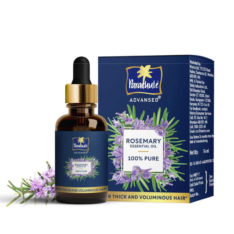 Parachute Advansed Rosemary Essential Oil, 14ml Buy at Indicrest