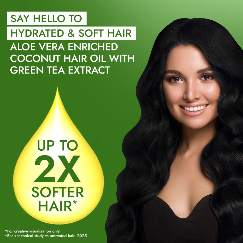 Parachute Advansed Aloe Vera Enriched Coconut Hair Oil, 300ml