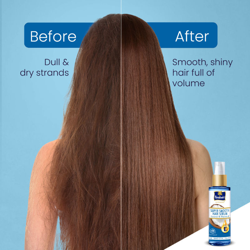 Parachute Advansed Super Smooth Hair Serum, 100ml Buy at Indicrest Image 4