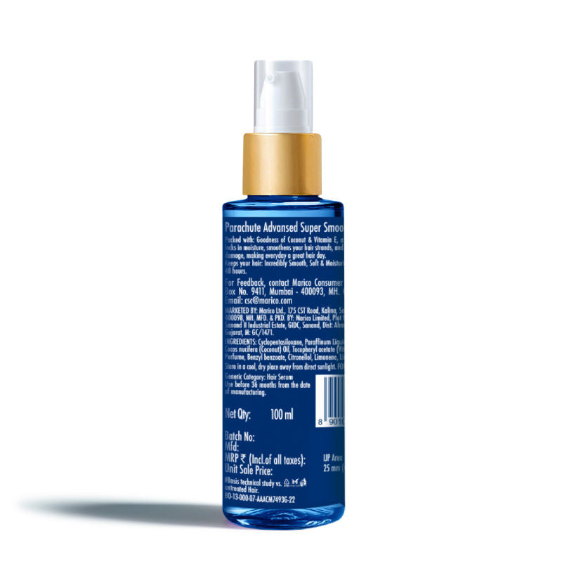 Parachute Advansed Super Smooth Hair Serum, 100ml Buy at Indicrest Image 8
