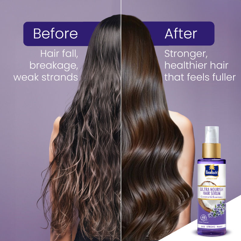 Parachute Advansed Ultra Nourish Hair Serum, 100ml Buy at Indicrest Image 4
